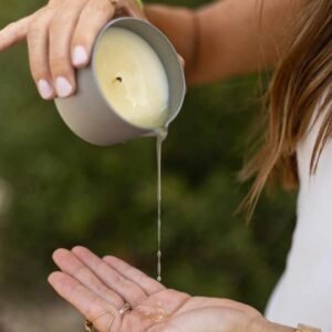 Bougie bijou de massage ILE MAURICE