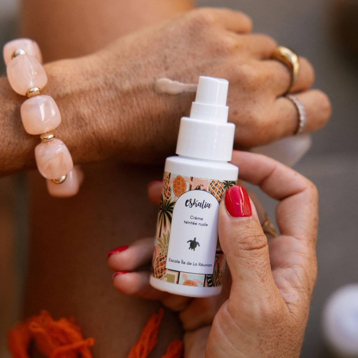 crème teintée nude île de la réunion